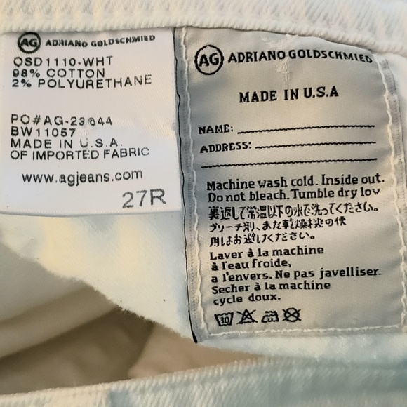 AG Adriano Goldschmeid The Stilt Cigarette Jean - Picture 5 of 6